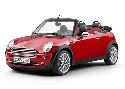 Ворсовые коврики на Mini Cooper Cabrio (R52) 2001 - 2008 в Брянске