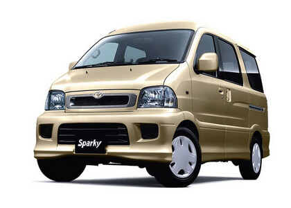 Ворсовые коврики на Toyota Sparky 2000 - 2003 в Брянске
