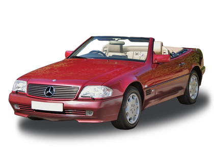 Ворсовые коврики на Mercedes SL (R129) 1989 - 2002 в Брянске