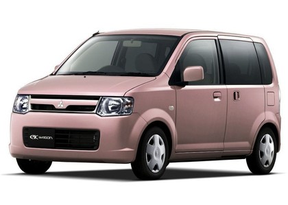 Ворсовые коврики на Mitsubishi eK Wagon II 2006 - 2013 в Брянске