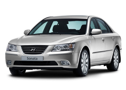 Ворсовые коврики на Hyundai Sonata 5 (NF) 2004 - 2010 в Брянске