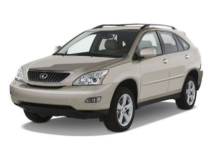 Ворсовые коврики на Lexus RX II 2003 - 2009 в Брянске