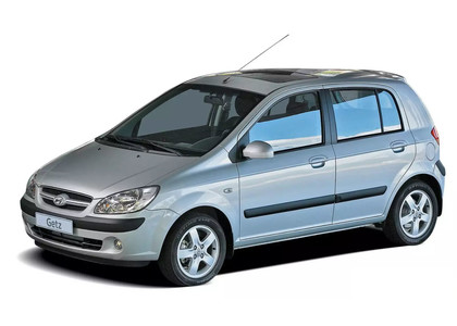 Ворсовые коврики на Hyundai Getz 2002 - 2011 в Брянске