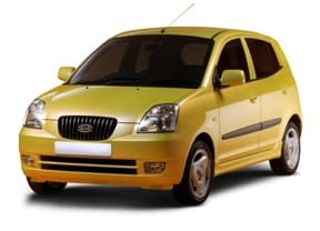 Ворсовые коврики на KIA Picanto I 2004 - 2011 в Брянске