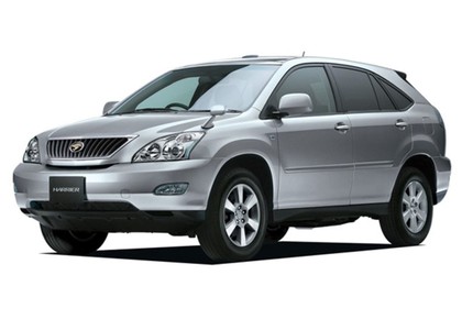 Ворсовые коврики на Toyota Harrier II 2003 - 2013 в Брянске