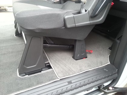 Ворсовые коврики на Ford Transit Custom 2012 - 2023 в Брянске