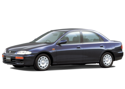 Ворсовые коврики на Mazda Familia (BH) 1994 - 1999 в Брянске