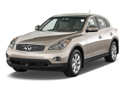 Ворсовые коврики на Infiniti EX 2007 - 2015 в Брянске