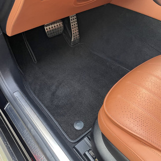 Ворсовые коврики на Mercedes S (W223, V223) 2020 - 2025 в Брянске