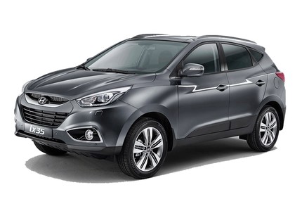 Ворсовые коврики на Hyundai ix35 2010 - 2017 в Брянске