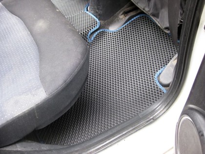 Ворсовые коврики на Honda Fit II 2007 - 2013 в Брянске