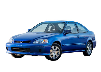 Ворсовые коврики на Honda Civic VI 2d 1995 - 2000 в Брянске