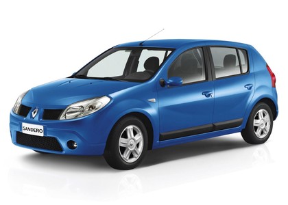 Ворсовые коврики на Renault Sandero I 2009 - 2014 в Брянске