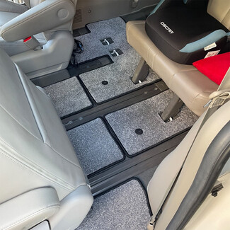 Ворсовые коврики на KIA Carnival III 7 мест 2014&nbsp;-&nbsp;2021 в Брянске