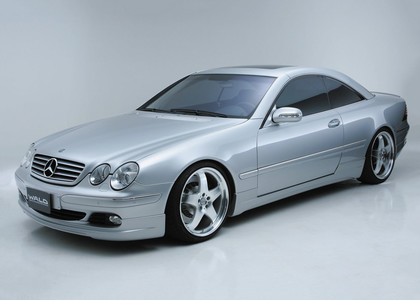 Ворсовые коврики на Mercedes CL (C215) 1998 - 2006 в Брянске