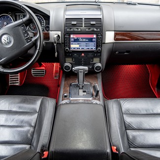 Ворсовые коврики на Volkswagen Touareg I 2002 - 2010 в Брянске
