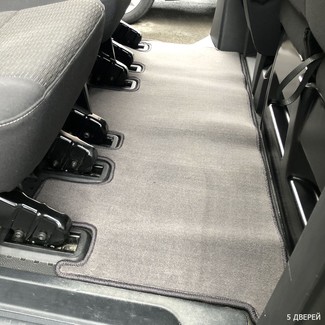 Ворсовые коврики на Volkswagen Caravelle (T6.1) 2019 - 2024 в Брянске