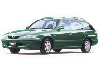 Ворсовые коврики на Mazda Capella VII 1997 - 2002 в Брянске