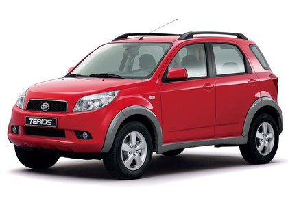 Ворсовые коврики на Daihatsu Terios II 2006 - 2018 в Брянске