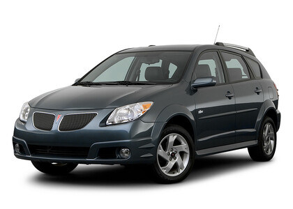 Ворсовые коврики на Pontiac Vibe I 2002 - 2008 в Брянске