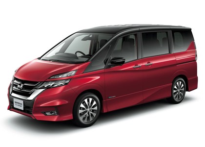 Ворсовые коврики на Nissan Serena (C27) E-Power 2016 - 2022 в Брянске