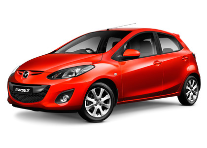 Ворсовые коврики на Mazda 2 2007 - 2015 в Брянске