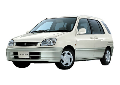 Ворсовые коврики на Toyota Raum I 1997 - 2003 в Брянске