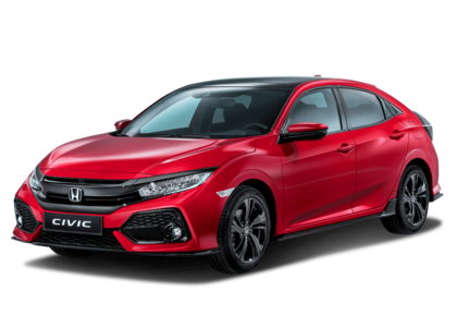 Ворсовые коврики на Honda Civic X 5d 2017 - 2021 в Брянске