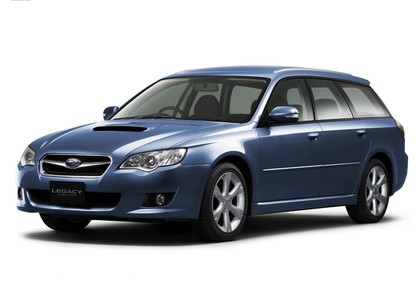 Ворсовые коврики на Subaru Legacy IV 2003 - 2009 в Брянске