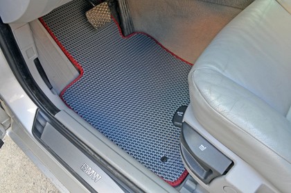 Ворсовые коврики на BMW 5 (E60/E61) 2003 - 2010 в Брянске