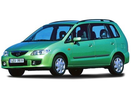 Ворсовые коврики на Mazda Premacy I 1999 - 2005 в Брянске