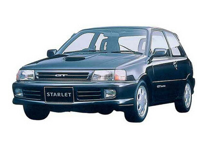 Ворсовые коврики на Toyota Starlet (P80) 1989 - 1995 в Брянске