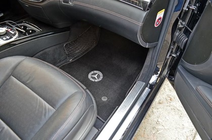 Ворсовые коврики на Mercedes S (W221) 2005 - 2013 в Брянске
