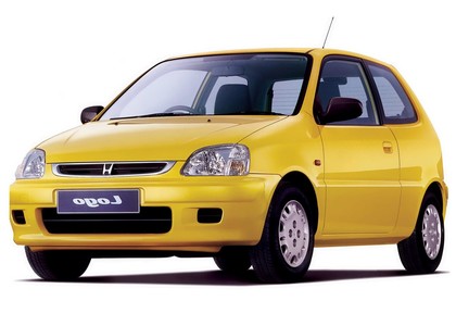 Ворсовые коврики на Honda Logo 1996 - 2001 в Брянске