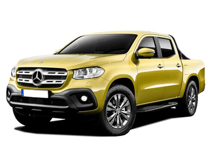 Ворсовые коврики на Mercedes X-Class 2017 - 2020 в Брянске