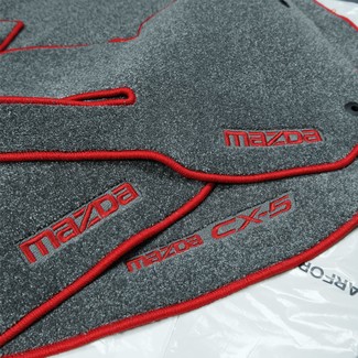 Ворсовые коврики на Mazda CX5 II 2016 - 2025 в Брянске