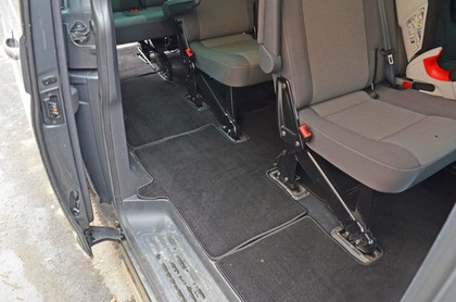 Ворсовые коврики на Volkswagen Caravelle (T5) 2003 - 2015 в Брянске