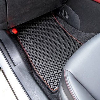 Ворсовые коврики на Mazda Demio IV (DJ) 2014 - 2025 в Брянске