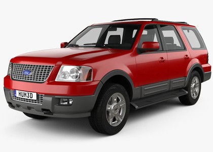 Ворсовые коврики на Ford Expedition II 2002 - 2006 в Брянске