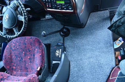 Ворсовые коврики на Hyundai Universe Space Luxury  в Брянске