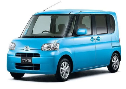 Ворсовые коврики на Daihatsu Tanto II 2007 - 2013 в Брянске