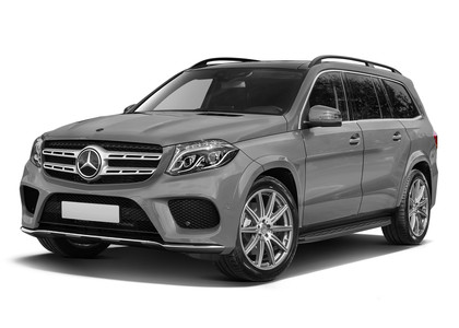 Ворсовые коврики на Mercedes GLS (X166) 2015 - 2019 в Брянске