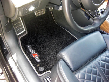 Ворсовые коврики на Audi A6 Allroad quattro (C7) 2012 - 2019 в Брянске