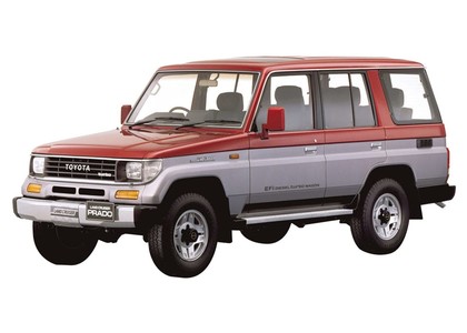Ворсовые коврики на Toyota Land Cruiser Prado 70 1984 - 2025 в Брянске