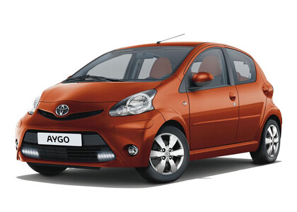 Ворсовые коврики на Toyota Aygo 2005 - 2014 в Брянске