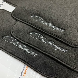 Ворсовые коврики на Dodge Challenger III 2008 - 2023 в Брянске
