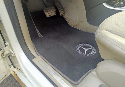 Ворсовые коврики на Mercedes B (W245) 2005 - 2012 в Брянске