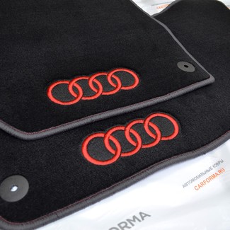 Ворсовые коврики на Audi Q7 II 2015 - 2025 в Брянске