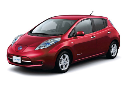 Ворсовые коврики на Nissan Leaf (AZE0) 2012 - 2017 в Брянске