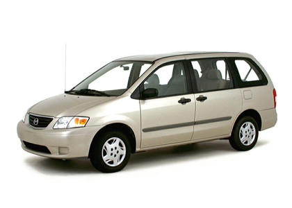 Ворсовые коврики на Mazda MPV II 1999 - 2006 в Брянске